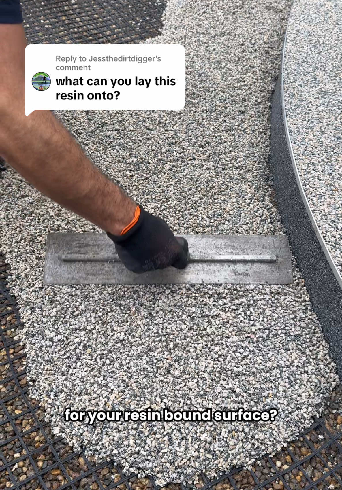 Replying to @Jessthedirtdigger All good things start with a good foundation... Let us Introduce you to VubaMac 🦬💪 Perfect for the flattest finish, designed to move with your topping and backed by our 5-Year No-Crack Guarantee 💥 🌧️ And it’s the most flood-resistant base in the world. Want long lasting performance? Start from the ground up🔼👏 #resinbound #vubamac #vuba 