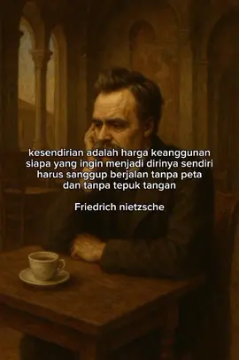 dalam kesendirian manusia menjadi mengenal tentang dirinya  #fyp #lewatberanda #quotes #motivasihidup #mindset #filsafat #eksistensialism 