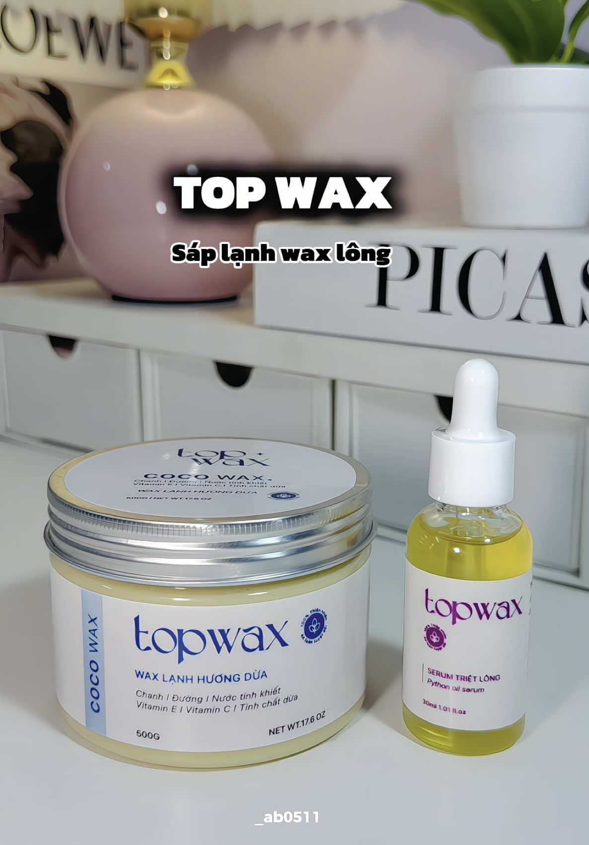 Sáp wax lông mà giống như kẹo dừa vậy đó mấy bà #topwax #saplanhwaxlong #waxlongtainha 