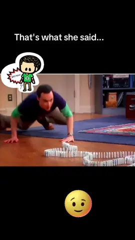 #bigbangtheory #sheldoncooper #dominoes #thebigbangtheory #funny #fyp #foryoupage 