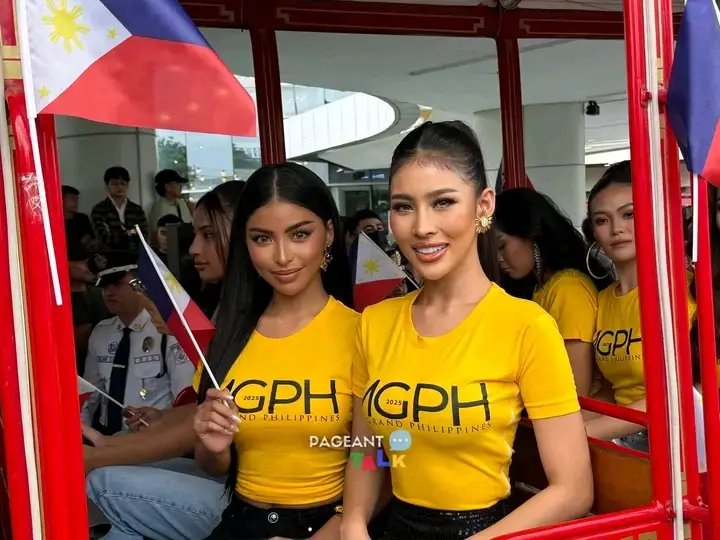CJ Opiaza’s homecoming parade is in full swing at the Mall of Asia, joined by the stunning Miss Grand Philippines 2025 candidates! 📷 Pageant Talk  #MissGrandInternational2024 #CjOpiaza #CjOpiaza 