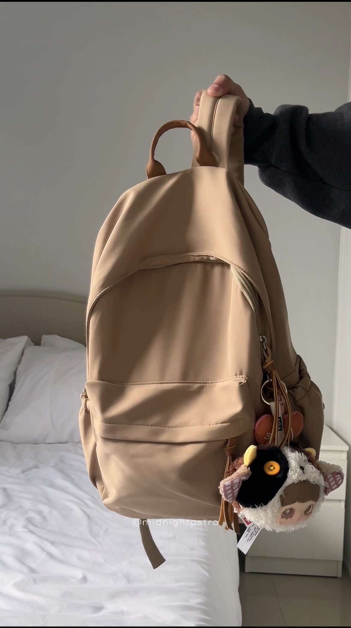 #bag #backpack #schoolbag #backtoschool #khaki