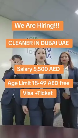 Pekerja di dubai 2025 #crosscountry #tiktokviral #dubai #sharjah #uae #cleaner #hiring #2025 