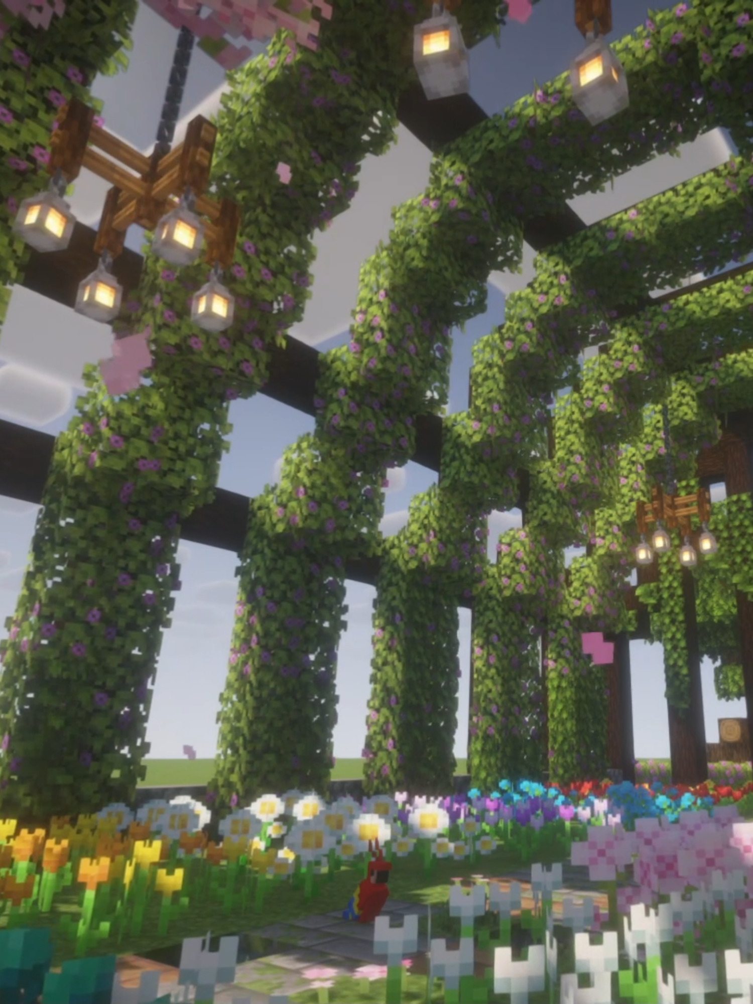 Garden#Minecraft #calm #peace #relax #gaming