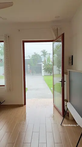 Lau nhà xong là trời mưa cỡ này 🏡 #phungreview #decorphong #homedecor #xuhuong 