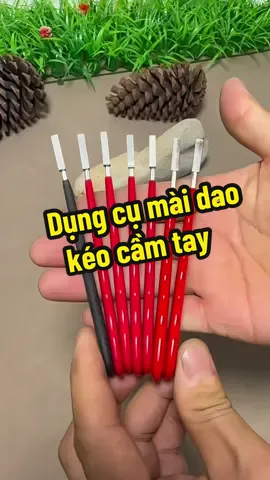 Dụng Cụ Mài Dao Kéo Cắt Làm Vườn Hợp Kim Giúp Mài Nhanh, Siêu Sắc Bén - Đá Mài Dao Mini Cầm Tay##xuhuong#maidaokeo##maidao##tienich##dodungthongminh