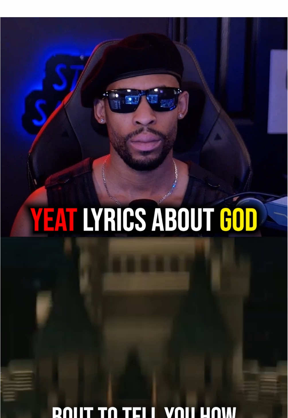 Yeat Lyrics About GOD! ✝️ #christiantiktok #bible #jesus 