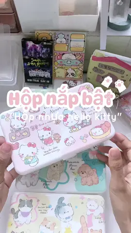 Hộp lại về thêm mã mới rồi nè #mochistore #meolang #xuhuong #hellokitty #hopnhua #hopdung #hopdungtoploader #hopdungcard #hop #dubogoc #dogoi #dogoicard #pochacco 