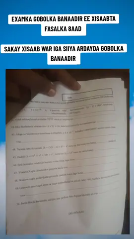 XISAABTA MAANTA SIDEE AYEY AHEYD #xuskamaalintamacallimiinta #ustaadsuldaanka #Dheerigaliyahaardayda #Caawiayahaclass8aad #qisooyin_cajiib_ah #muqdishotiktok #xuskamaalintamacallimiinta 