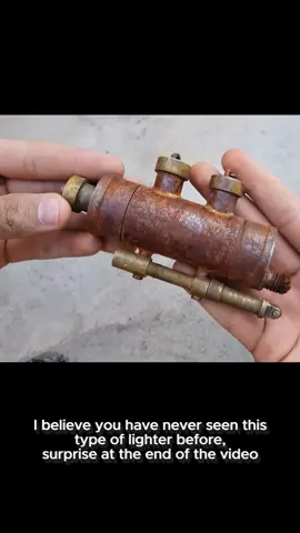 beautiful lighter restoration #restoration #satisfying #asmr #rusty #antique #restore #restored #restoring 