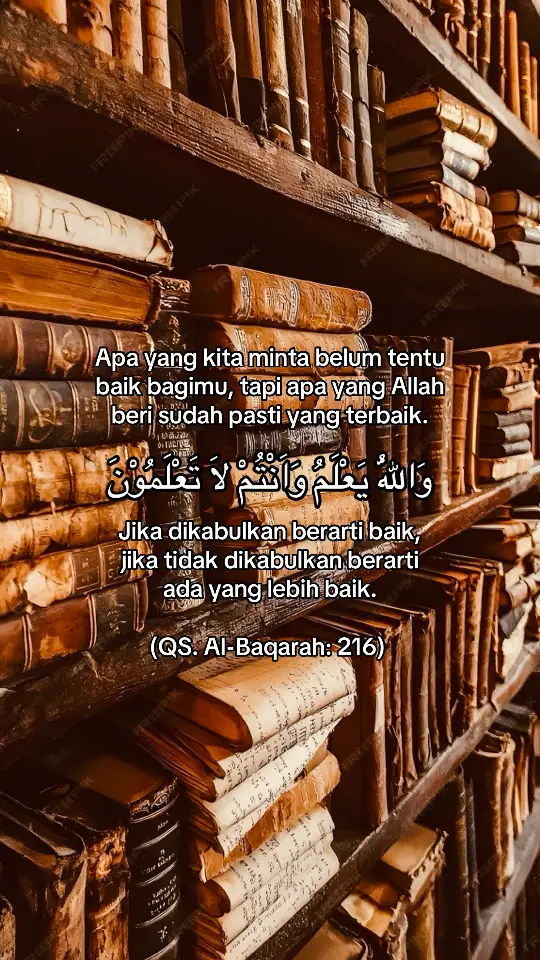 Allah mengetahui, sedangkan kamu tidak mengetahui. (QS. Al-Baqarah: 216)  #quotesislam #foryou #fyp #foryoupage 