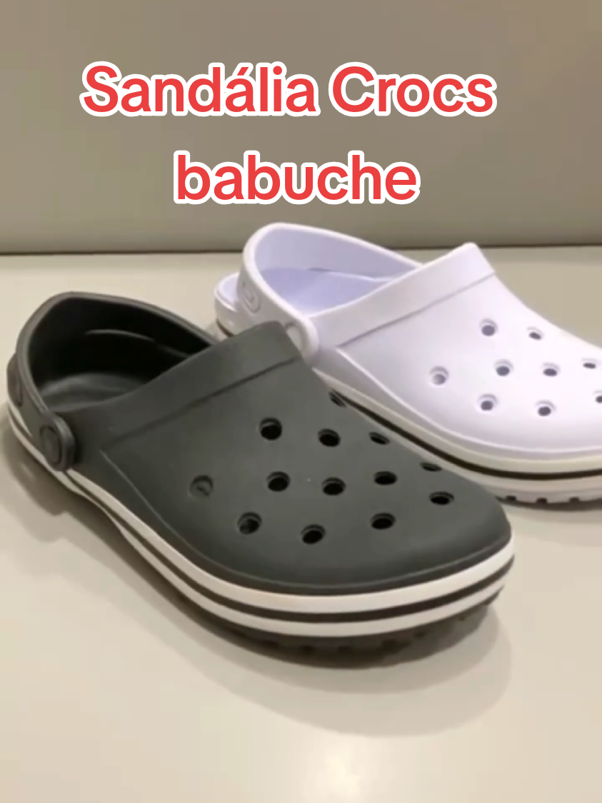 Sandália Crocs babuche #sandália #Crocs #calçado #babuche #tikTokchegou #chinelo 
