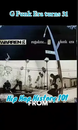🎶 31 Years Ago Today... G-Funk Made History 💿 Warren G’s Regulate... G Funk Era dropped June 7, 1994 and SAVED Def Jam! Hit that ❤️ if you love classic West Coast hip-hop! #HipHopHistory101 #WarrenG #Regulate #GFunkEra #NateDogg 