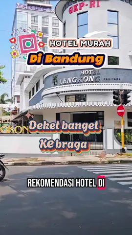 Bingung liburan ke Bandung cari hotel yang murah tapi akses nya deket kemana-mana ??  Nih aku rekomendasikan hotel murah,cuma 200ribuan di pusat Kota Bandung,yg deket banget ke Braga, walaupun 200ribuan, kamu udah dapet welcome snack sama breakfast loh,,  Yang mau Booking, bisa klik tag lokasi di pojok kiri bawah yah., nama hotel nya : 📍Hotel Lengkong Heritage Bandung  #fyp #holiday #placetogo #placetogobandung #hotel #rekomendasi #rekomendasihotel #bandung #review 