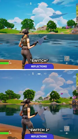 Switch 2 vs Switch 1 | Fortnite🔥🤔 #fortnite #switch #nintendo #nintendoswitch 