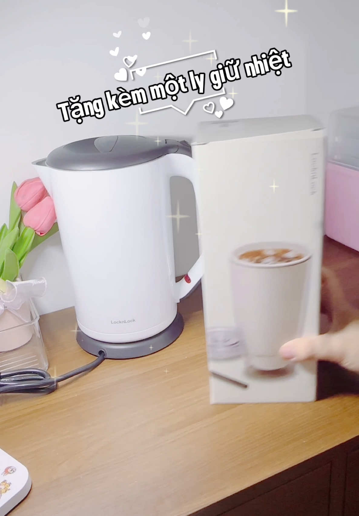 Ấm siêu tốc locknlock, đúng kiểu tiền nào của đó các mom ơi, 10 điểm k có nhưng ạ #locknlock #amsieutoc #mebimreview #review 
