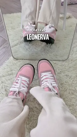 😋 trừi ưi tìm được đôi giày hồng cưng xỉu @Leonerva.me  #sneaker #leonerva #giaythethao #giaythethaonu #unboxcunganna 