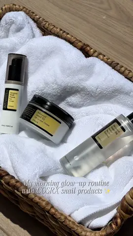 I finally tried the viral snail line from COSRX… and wow. @cosrx  #ugccreator #ugccontentcreator #ugccommunity #cosrx 