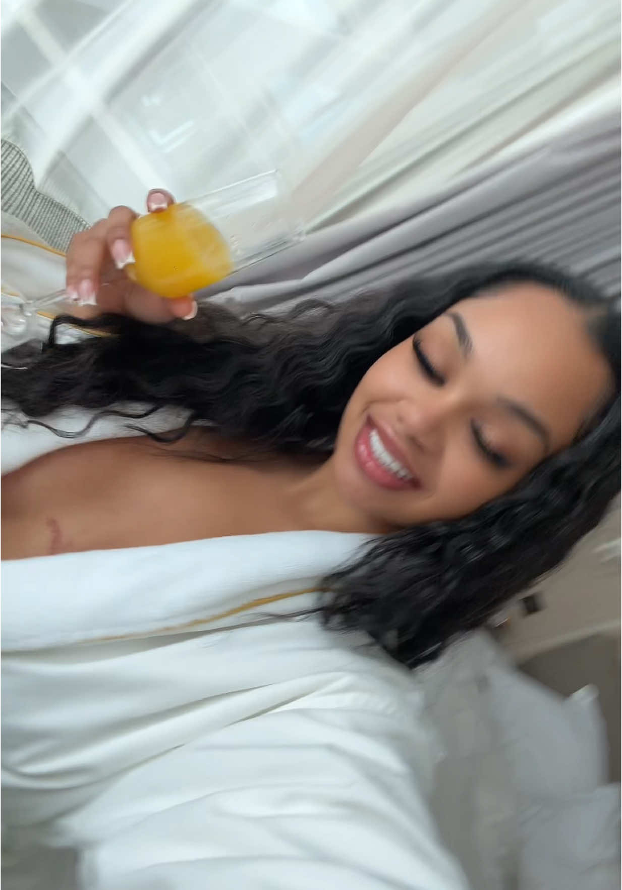 Woke up in a presidential suite in London with my favourite  everything 🥹love being a princess 👸🏽 #fyp #breakfast #softlife 