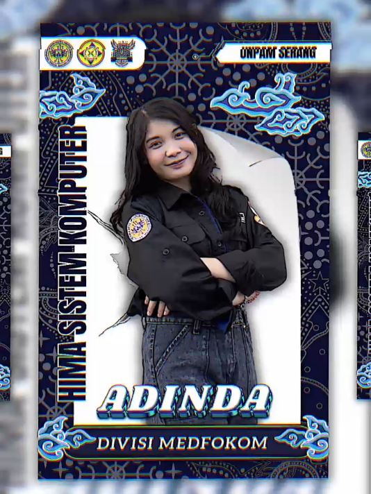 YU YANG MAU JOKY ID CARD NYA GEYS BOLEH DM AJA . #element #foryoupage #idcard #kece #idcardlanyard #idcardpanitia #aangedit #canvadesign #bismillahfyp 