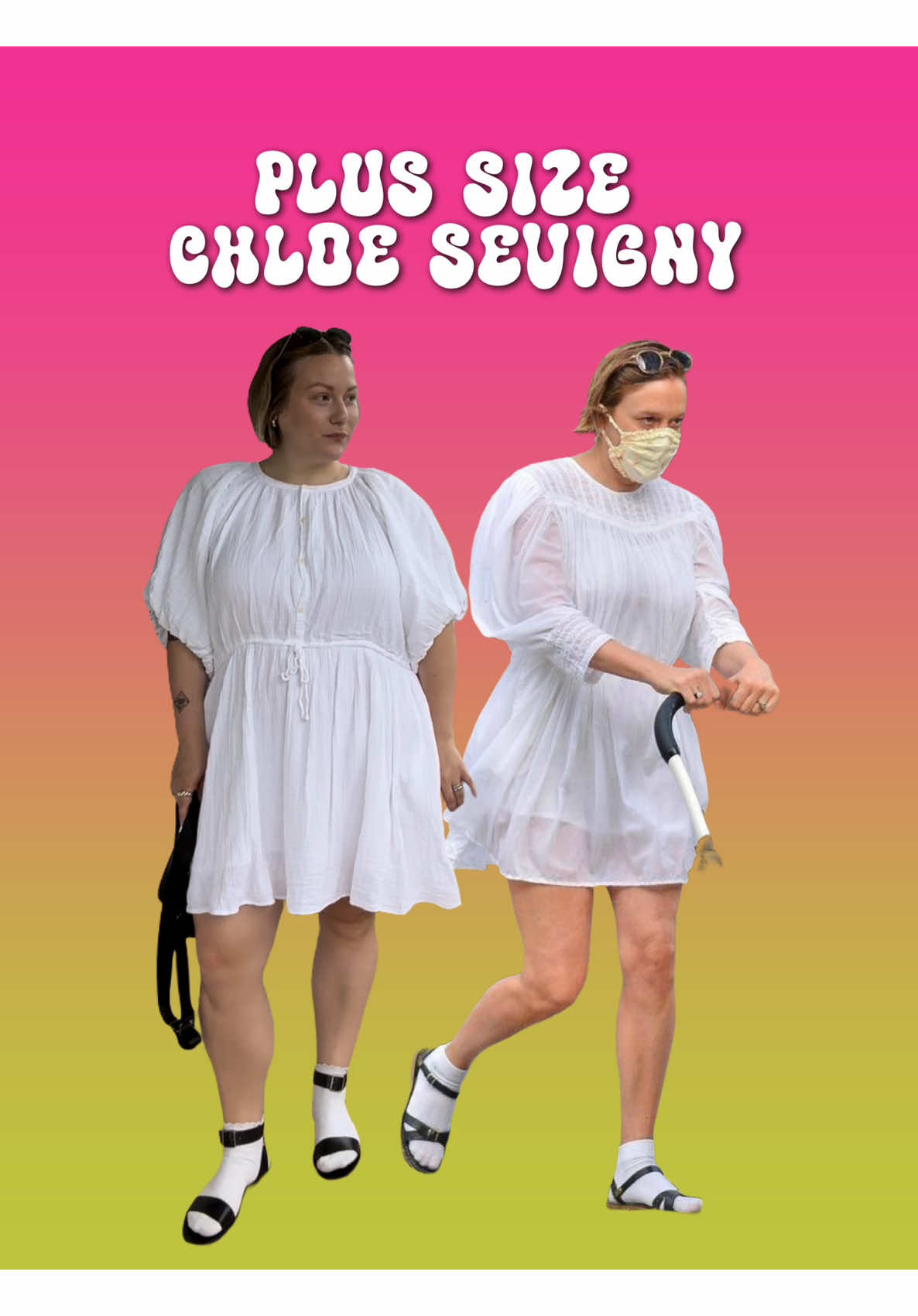 Socks + sandals in the rain is the ultimate cool girl move ☔️ sunnies: Sojos Vision | Dress: Thrifted @Old Navy Official | purse: @asos  | Sandals: Thrifted @madewell  #chloesevigny #coolgirlaesthetic #pinterestaesthetic #recreatealook #sockswithsandals #plussizeoutfitideas #midsizeoutfitinspo #thriftedstyle #fitspo #wiw #wiwt #fakebob #fyp 