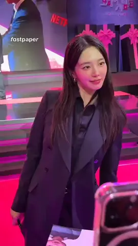 #parkgyuyoung at the #squidgame3 fan showcase 🖤