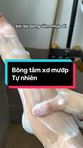 Tắm sạch mà còn tẩy tế bào chết nữa, bà nào da nhạy cảm có thể dùng loại bông tắm này nhennn 😍  #bongtam #bongtamtaobot #bongtammassage #bongtamxomuop 