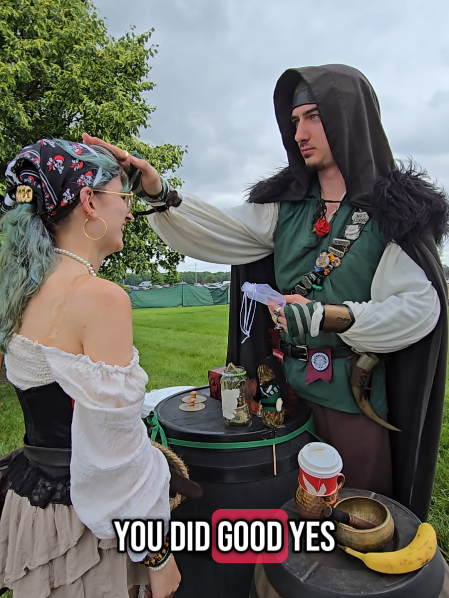 finally got to experience the pickle priest at the NJ ren faire (and gift him something) @Syd @NJRF @pickle_priest  #renfaire #renfairetiktok #njrenfaire #pickle #cosplay #pirate #pickles #picklepriest  #medievaltiktok #medieval 