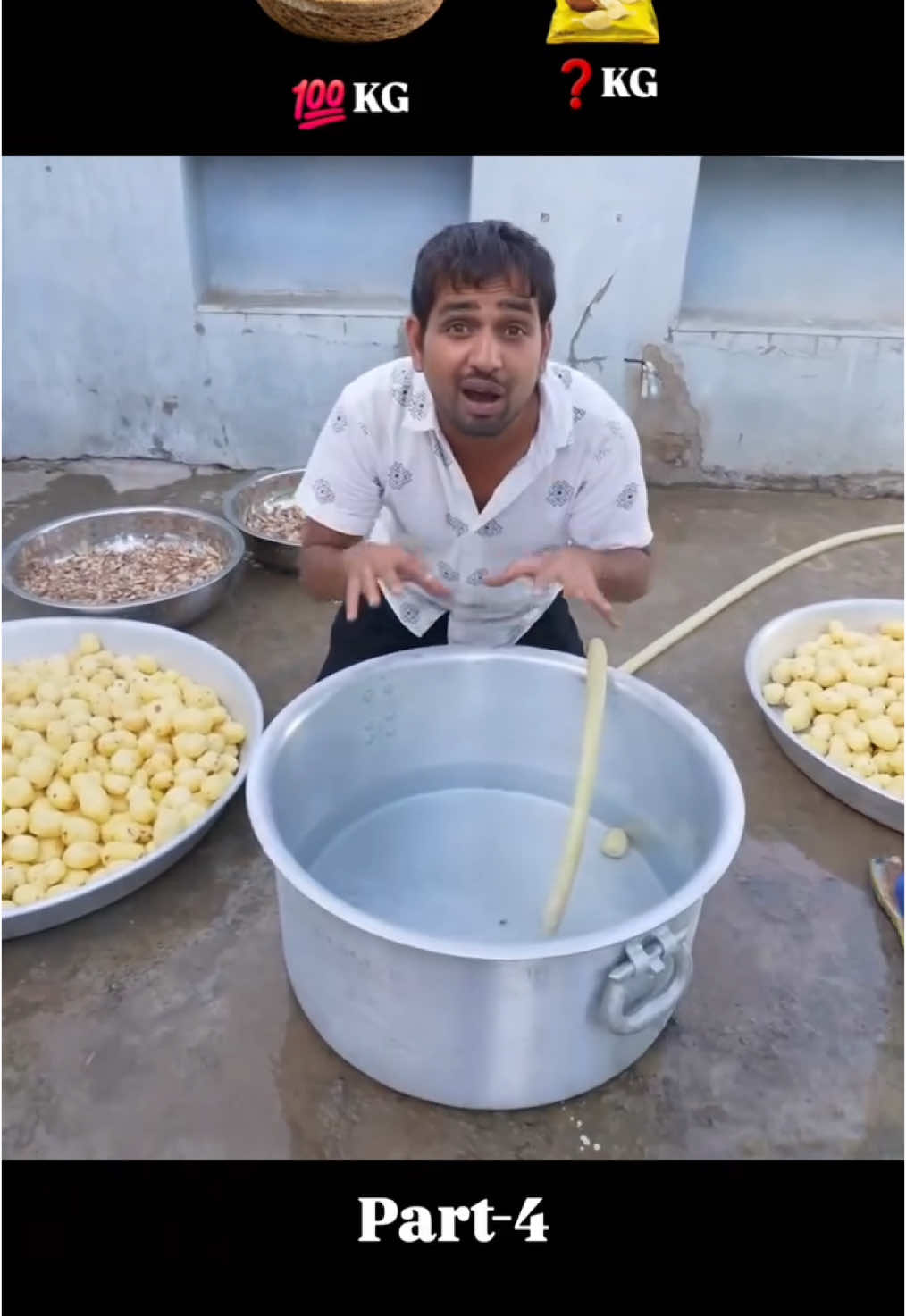 100Kg Potato = How Many Indians Products...? #lays #potato #cookingram #InnovationTrick#ViralInvention#ecofriendlyride #ViralExperiment #mrindianhacker #crazyxyz #viralreels #experiment #ScienceExperiment #ViralExperiment #CoolScience #FunWithScience #ScienceReels #DIYScience #ChemicalReaction #ReelsExperiment #SatisfyingScience #ScienceIsFun #KitchenChemistry #HomeExperiment #trendingreels 