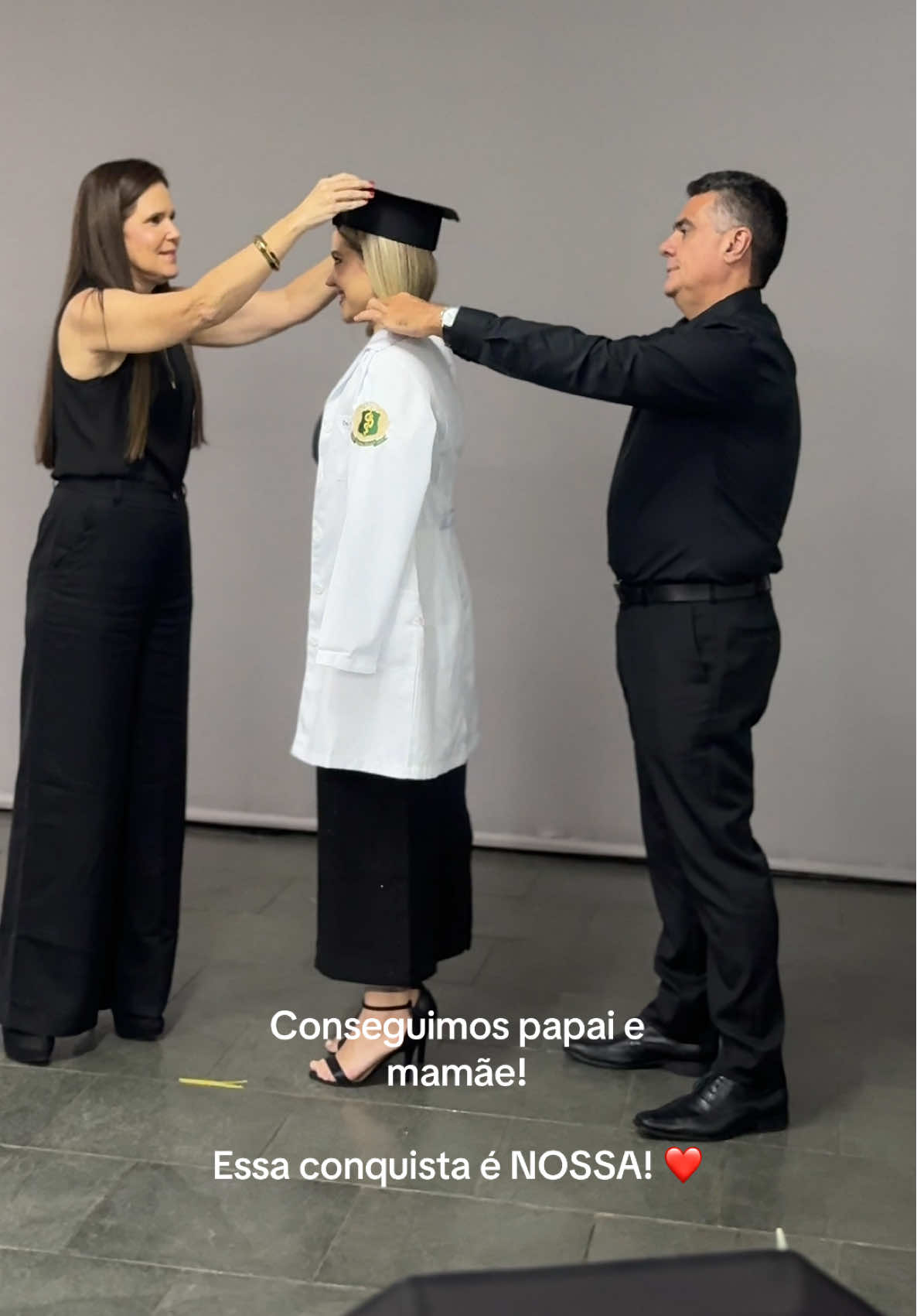 Tudo pra mim 💖 #medicina #formatura #ensaioformatura #pais #for #foryoupage 