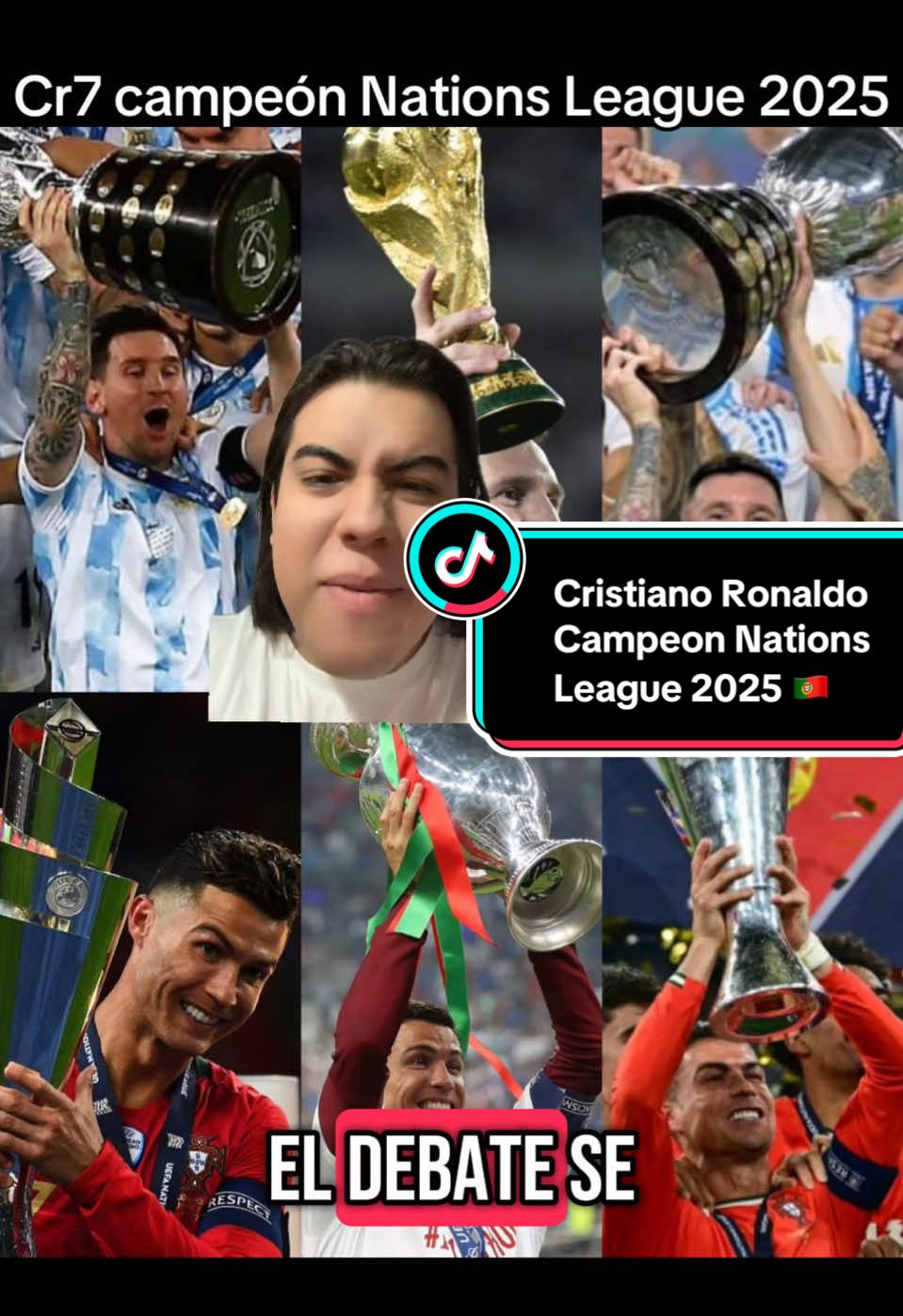 Cristiano Ronaldo campeon Nations League 2025 🇵🇹Campeón Portugal 🇵🇹 España vs Portugal final Nations League 2025 #ronaldo #portugal #futbol⚽️ #uefanationsleague #cristiano #campeon #unl #nationsleague #Ronaldo #CristianoRonaldo #final #españa #lamineyamal #nunomendes #balondeoro #messi #copaamerica #eurocopa #mundial 