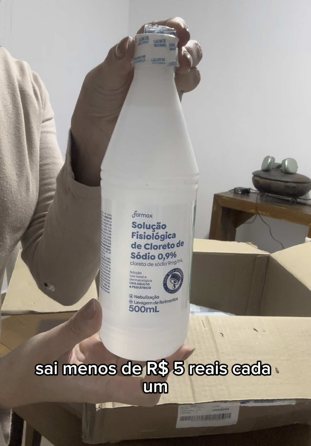 Comente “eu quero” para receber o link do kit de soro fisiológico. . . #achadinhos #frio #maternidade #bebe #sorofisiologico #shopee #like #viral