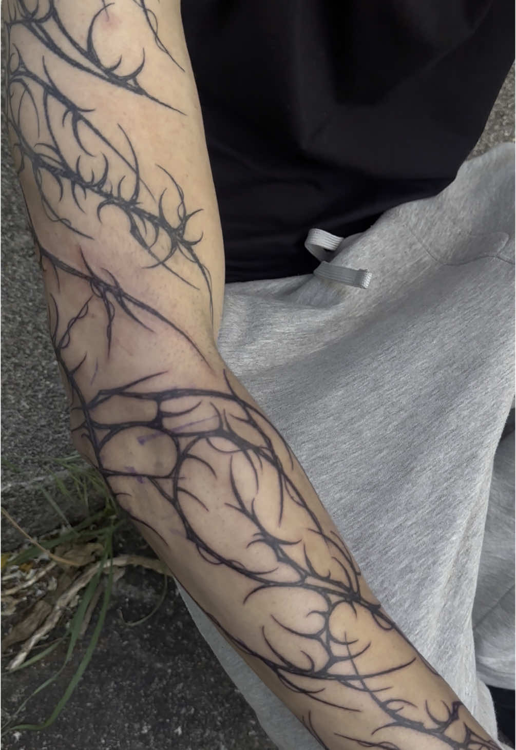 #neotribaltattoo #cybersigilism #armtattoo 