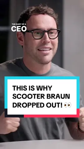 Scooter Braun shares the story that pushed him to drop out of college… He had no encouragement from his dean, so he decided to make his own path.  #S#Scooters#scooterbraunm#musictoks#singerd#diaryofaceop#podcastsm#musice#entertainmentm#musicb#businessm#moneye#entrepreneurb#billionairem#millionm#millionairec#celebc#celebrityshowbiz #dropout 