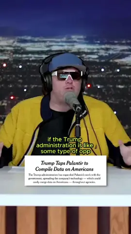 Tim Dillon has some questions... #timdillon #fyp #palantir #newyorktimes