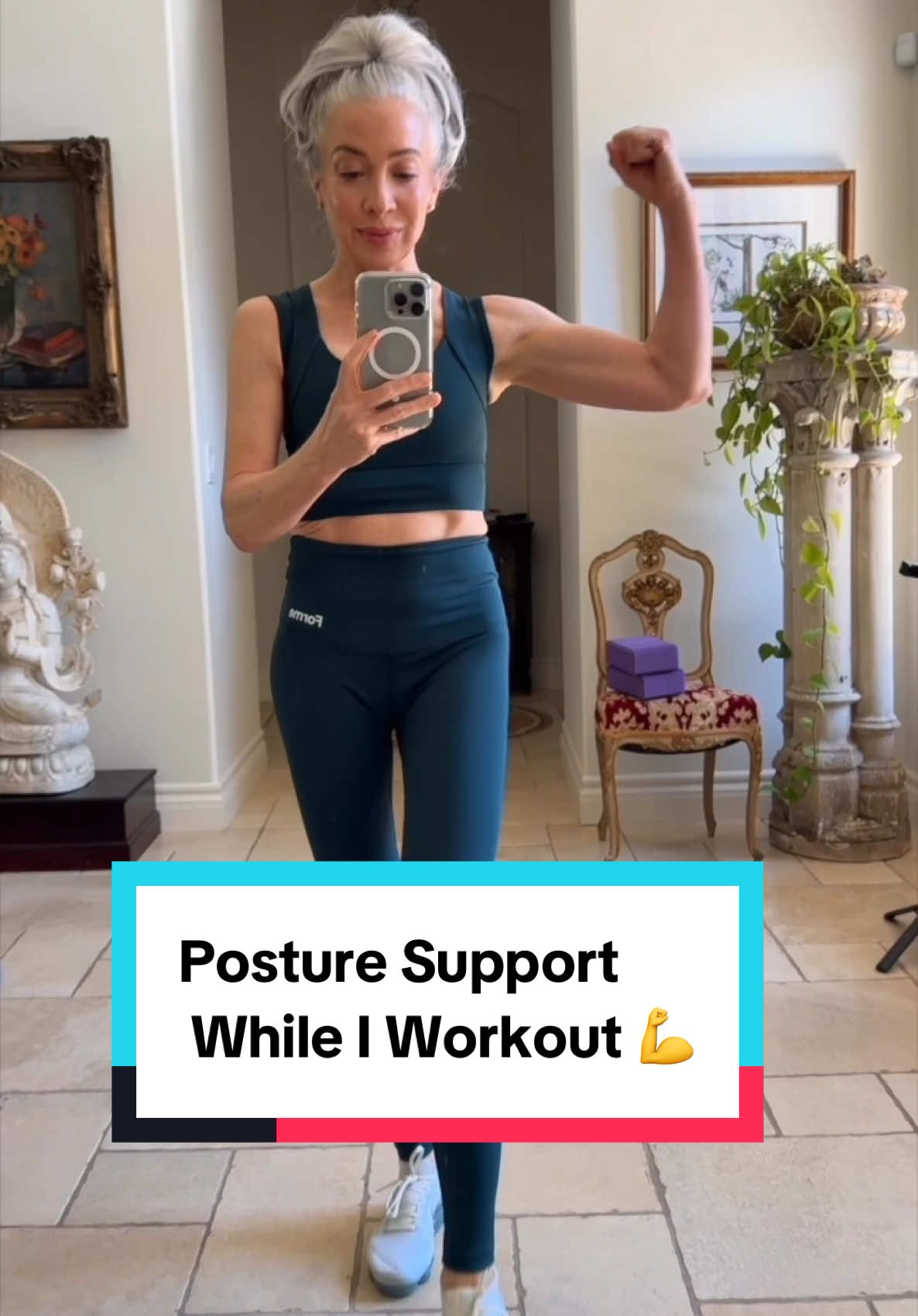 I’ve been wearing the Forme® Power Bra + Sculpt+ Leggings lately, and I can feel the difference as soon as I put them on — my shoulders naturally pull back, my core engages, and my body just feels more supported throughout the day.  Whether I’m lifting, stretching, or simply moving, the alignment and support are there — without any restriction. @Forme Science  What I really love is the story behind it: designed by an orthopedic surgeon to help his mom during cancer treatment. It’s smart science with heart behind it. ✔️ Wire-free posture support ✔️ Helps reduce back, neck, and shoulder pain ✔️ Improves alignment, stability, and even lung capacity ✔️ Created by surgeons, trusted by athletes It may look like a sleek matching set, but it’s actually doing so much more. XOXO, V🌸 #formescience #getinforme #posture #WellnessOver50 #BackPainRelief #ActivewearForWomen #HealthyAging #WomenOver50Fitness #MovementMatters