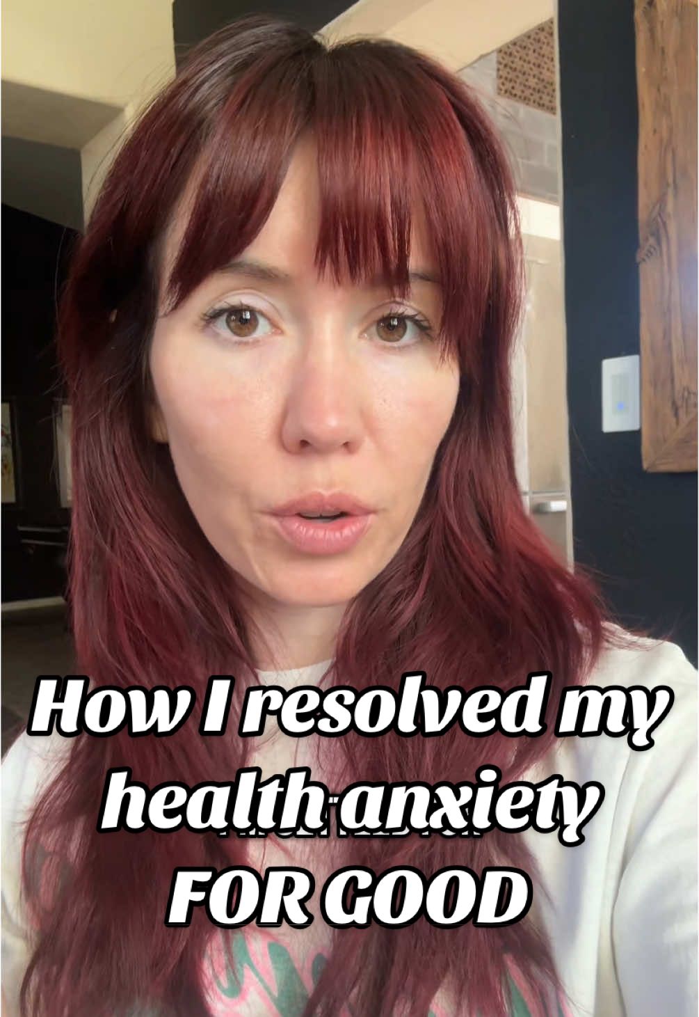 Here is how I resolved my health for good. Exposure therapy in health anxiety is a must for long-term resolution of symptoms. Here’s how I tackled my health anxiety. #healthanxiety #healthanxietyrelief #exposuretherapy 