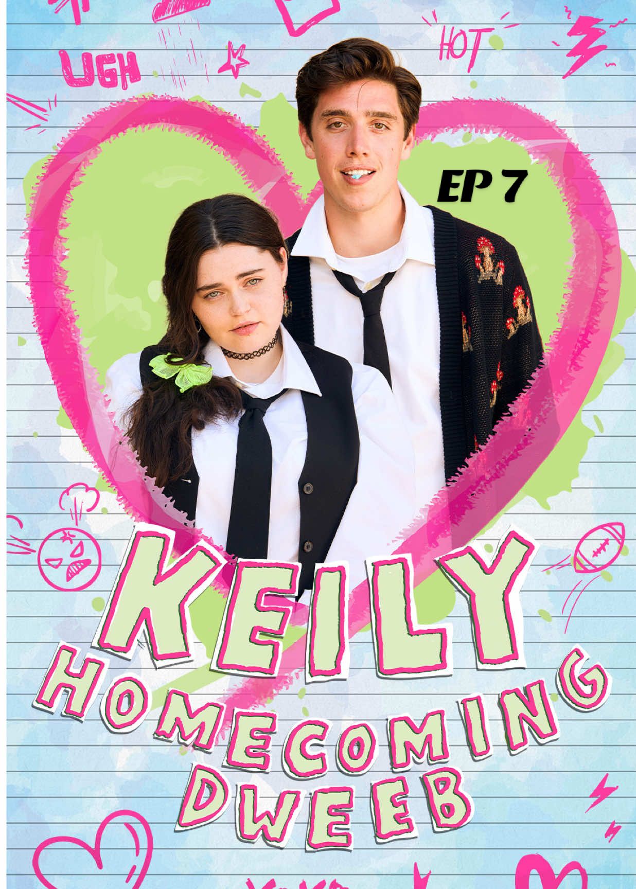 Keily Homecoming Dweeb Episode 7 Keily makes it to her first class and is already getting stares but also ends up sitting in front of the popular football player James💕💫 Previous Ep @CandyJar 🍬  #keily#keilyhomecomingdweeb#romance#bullylove#cute#highschool#highschoolromance#romancerecs#candyjar#movierecommendation#fyp#trending#enemiestolover#football