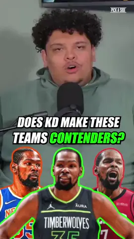 Does KD make these teams contenders? #NBA 