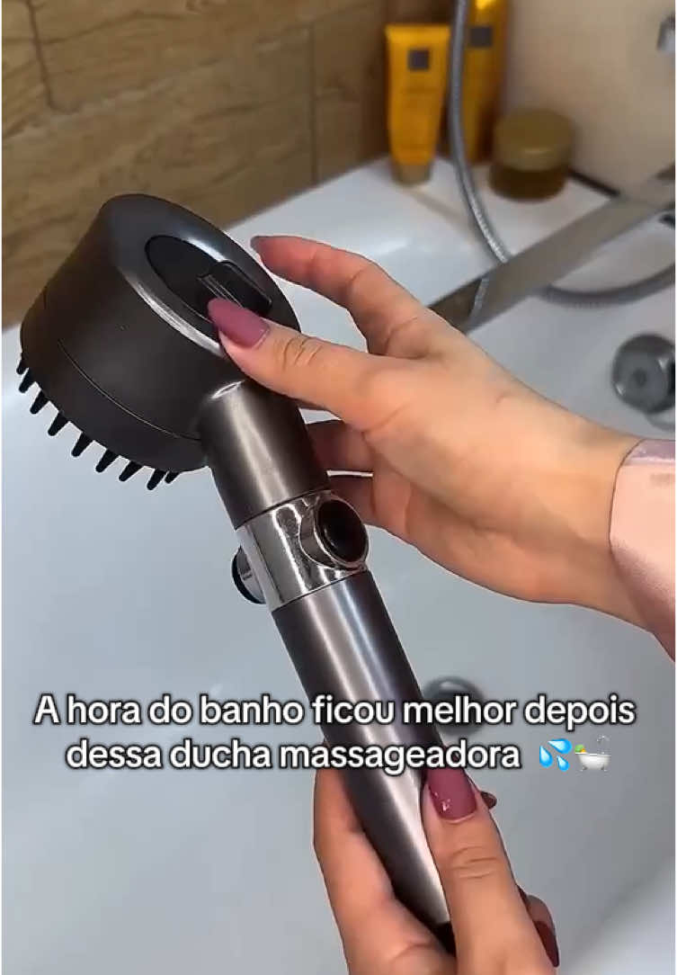 Frete Grátis 🧡#ducha #massageador #banho #banhorelaxante 