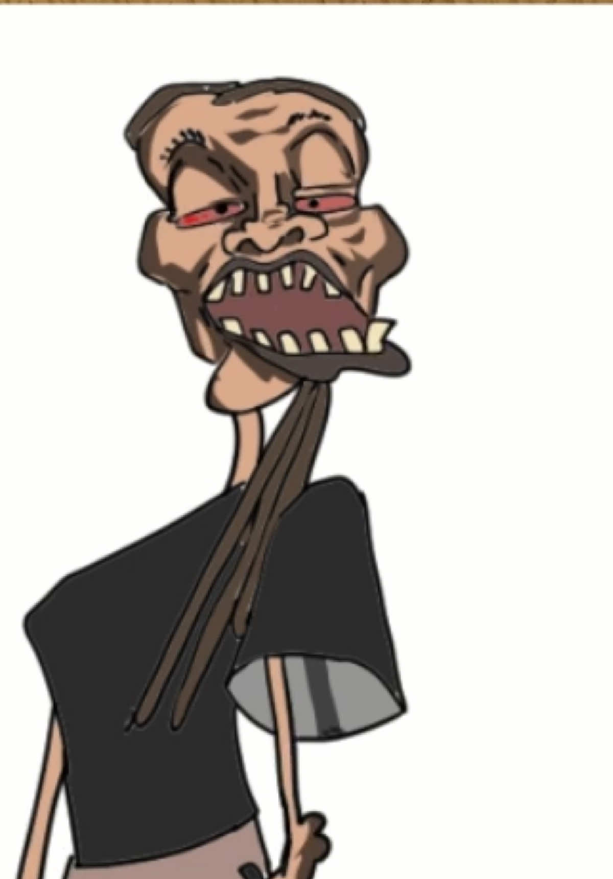 Replying to @Coded😚 imbe moves😂💔  Fake gun‼️⚠️ #cartoonguy__ #fyp #trending #nigeriantiktok #anime 