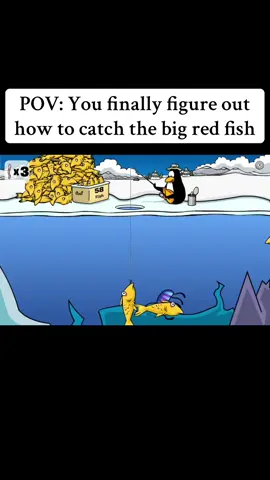 I was so happy when I caught Mullet in Club Penguin ice fishing. #ClubPenguin #IceFishing #ClubPenguinGame #FlashGames #RetroGaming #BrowserGames #2000sGames #NostalgiaGaming #OldSchoolGames #GamingTikTok #ChildhoodGames #DisneyOnlineGames