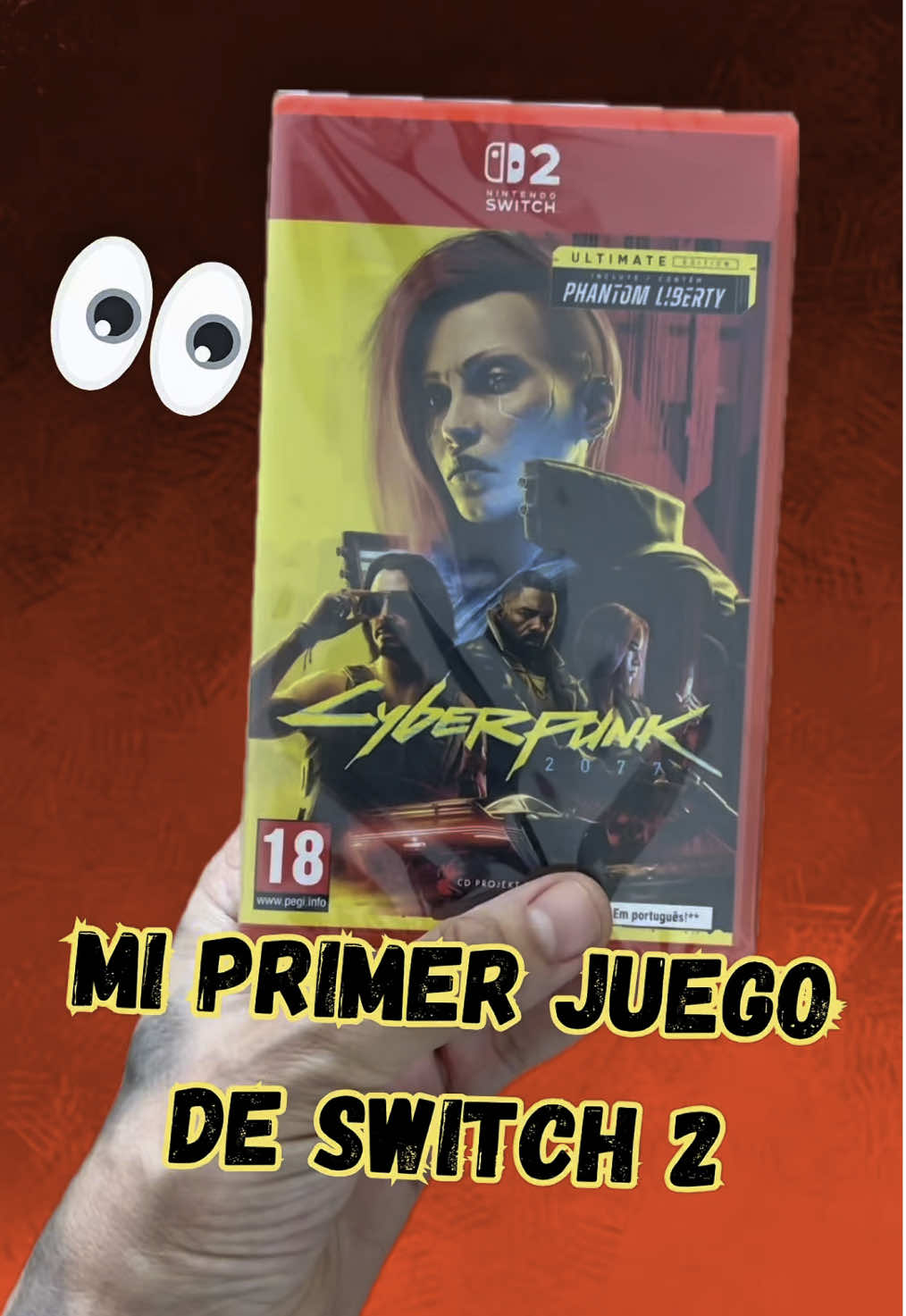 👉 Mi primer juego de Switch 2: Cyberpunk 2077 en físico 🎮🔥 #NintendoSwitch2 #Cyberpunk2077 #Unboxing #Switch2 #PhysicalGame  #GamingSetup #NextGenGaming #cyberpunkswitch2 #Nintenderoalos40 #Nintendo #gamecollection  