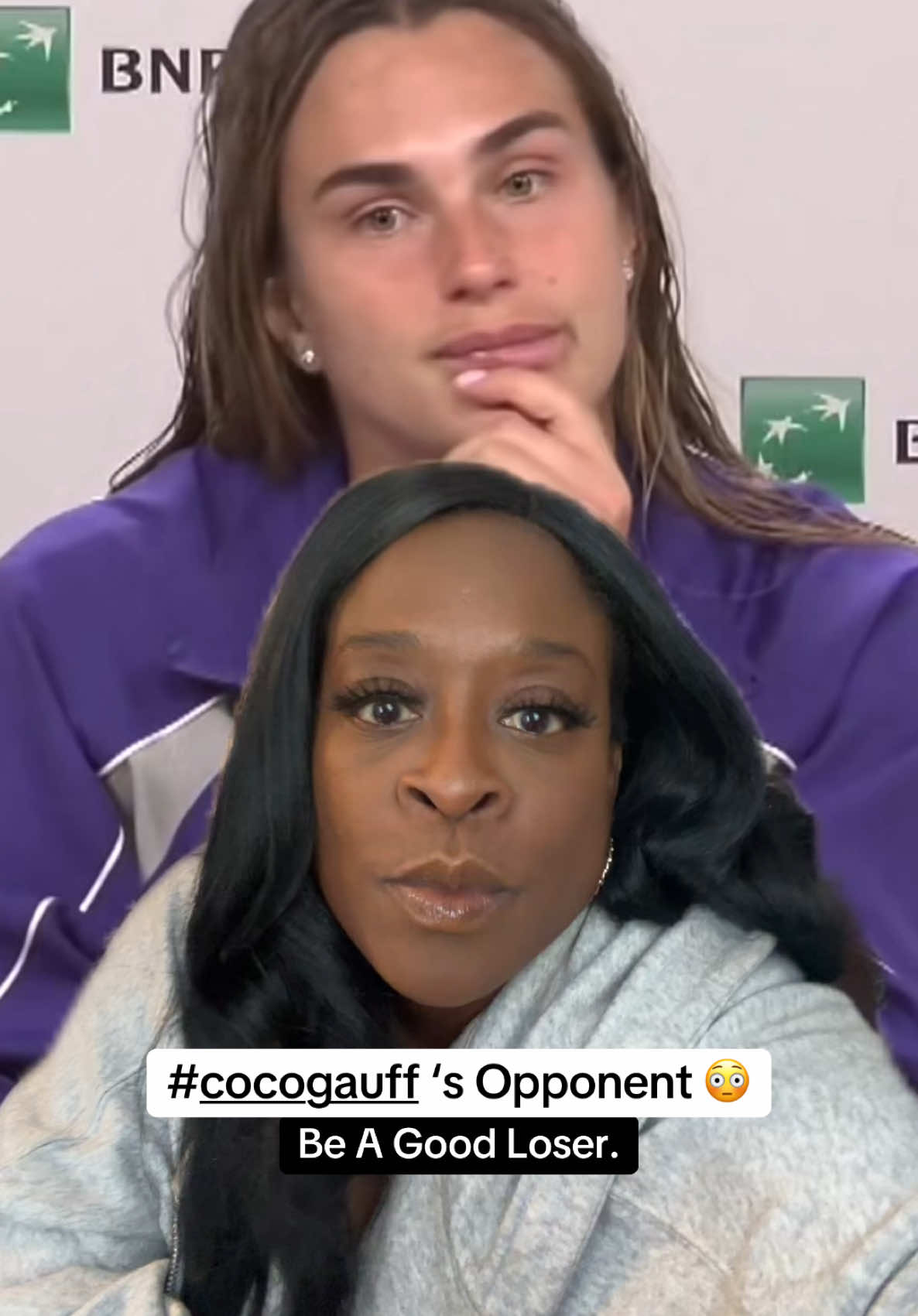 #greenscreen #cocogauff CONGRATULATIONS 🏆#tennis #winner #sports #womeninsports #goodloser #fyp 