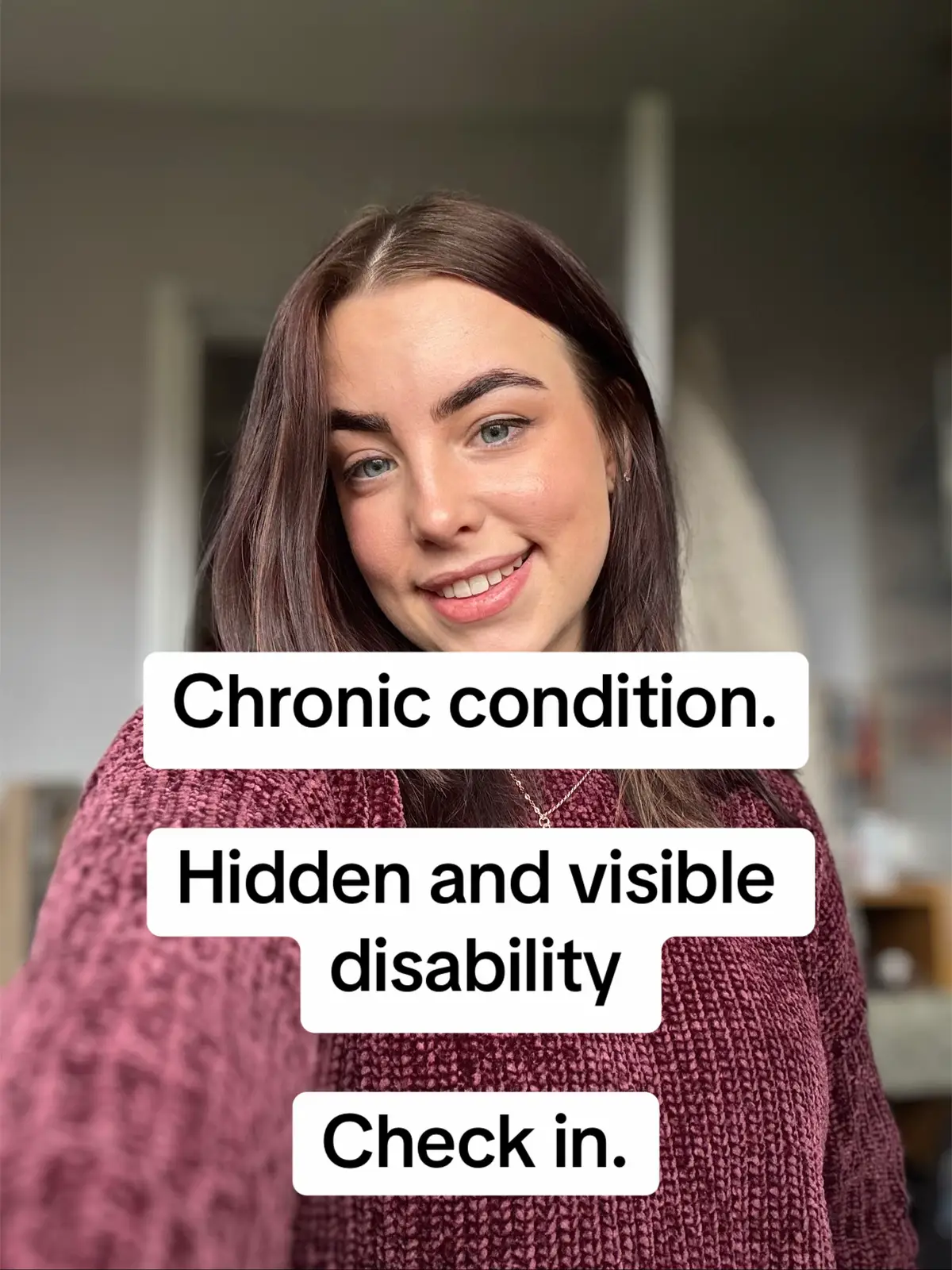 Mine endometriosis & suspected PCOS & suspected POTS 🫶 Let’s grow the community illness hidden disability and visible disability community! #endometriosis #ChronicCondition #ChronicIllnessCommunity #DisabilityAwareness #Disability #DisabilityAwareness #HiddenDisability #disabilitytiktok #ChronicIllness 