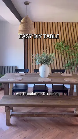 DIY Dining Table Tutorial… I can’t tell you how much I LOVE this table it turned out so much better than I expected and It so much more than the first one we made (don’t worry I haven’t got rid of the OG DIY table my Mum & Dad have got it) it will always have a special place in my heart! I have tried to add as much detail as I can in the video without it being 10 minuets long! If you would like my Free full written table & bench tutorial let me know and I will send you the link to sign up and I will also pop the link in my bio! I will be sending it out on Sunday!  Let me know what you think!  Any questions let me know! Lots of love always  Ab xxx #diytable #diningtable #rustictable #diyidea #diyideas #diytutorial #casacrank #casacrankhome #budgetdiy #easydiy #easydiys #diydiningtable #farmhousetable #diningroomdesign #interiordesignideas #woodtable #diningroomtable 