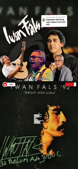 Membalas @dodisoprian631 .  Full 1 Jam Lagu Hits Iwan Fals Part 1.  Playlist :  01. Ujung Aspal Pondok Gede 02. Yang Terlupakan 03. Sore Tugu Pancoran 04. Ijinkan Aku Menyayangimu 05. Jendela Kelas 1 06. Ibu 07. Entah 08. Bung Hatta 09. Sarjana Muda 10. Antara Aku, Kau Dan Bekas Pacarmu 11. Manusia Setengah Dewa 12. Pesawat Tempurku 13. Tikus - Tikus Kantor 14. Surat Buat Wakil Rakyat  Created by Indiwebster .  #iwanfals #virgiawanlistanto #ujungaspalpondokgede #soretugupancoran #yangterlupakan #ijinkanakumenyayangimu #ibu #entah #pesawattempurku #suarabuatwakilrakyat #manusiasetengahdewa #sarjanamuda #bunghatta #orangindonesia #oi  #fyp #fyppppppppppppppppppppppp #laguhits #laguviral #videoviral #videomusik #music #lagupopindonesia #kumpulanlaguhits #karaoke #mp3 #musikindonesiadispotify #lagukenangan #lagu90an  #nostalgia #masasekolah #albummusic #sounds #requestlagu  #komentarlagu #satukontentiaphari #indowebster #ultramp4 #1jamfullmusik #1jam #laguindonesia  #kompilasilagu #kumpulanlagu #kenanganterindah 