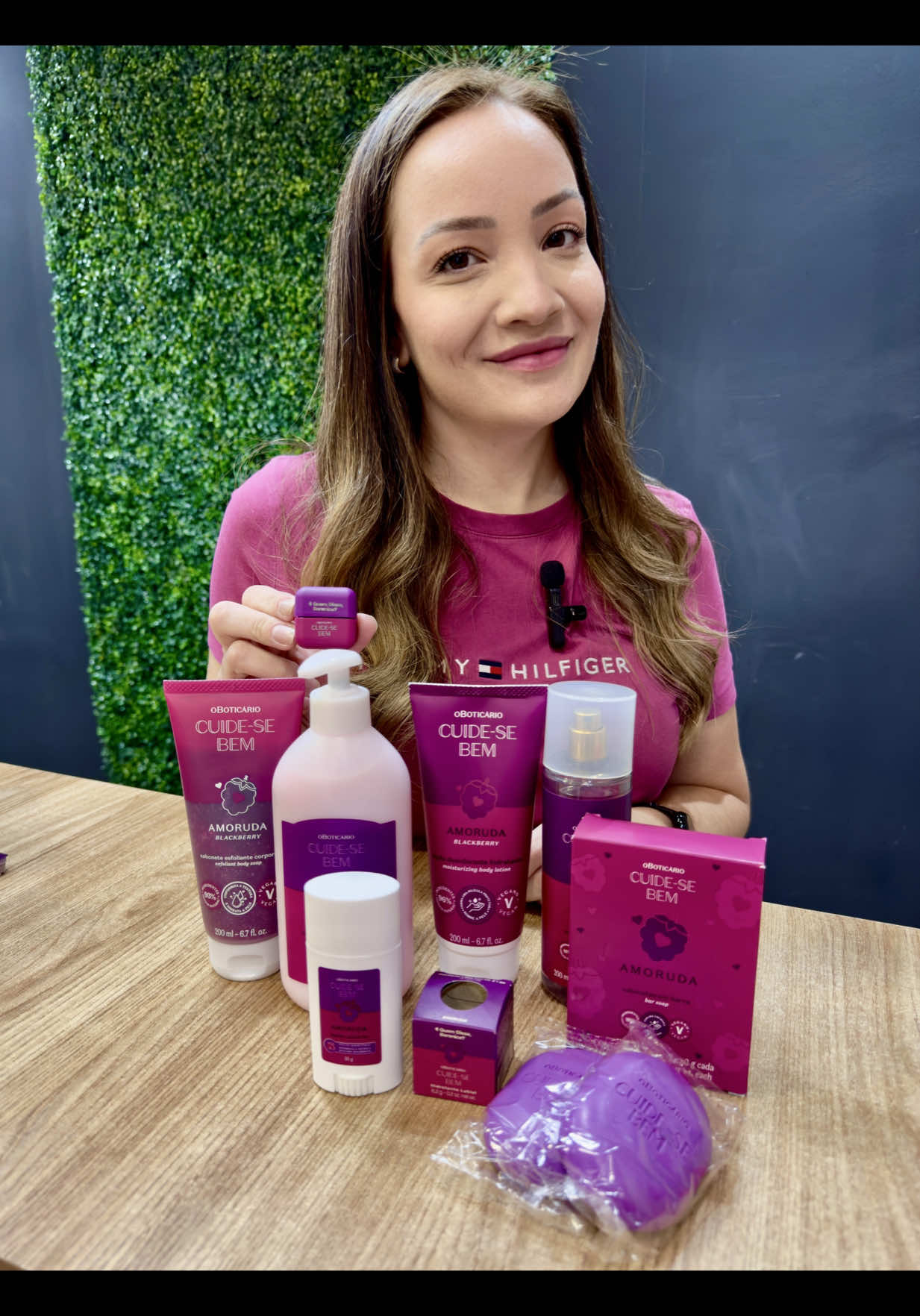 Lançamento Amoruda cuide-se bem  o Boticário!! 💖 #oboticario #cuidesebem #amora #corpo #hidratação #hidratante #balmlabial #amor #perfume #bodysplash 