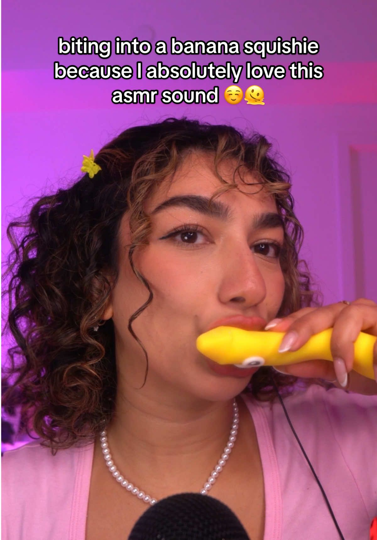 what squishie should I bite into next? :)  #asmr #leedahasmr #fyp #asmrvideo #asmrsounds #squishy #eating 