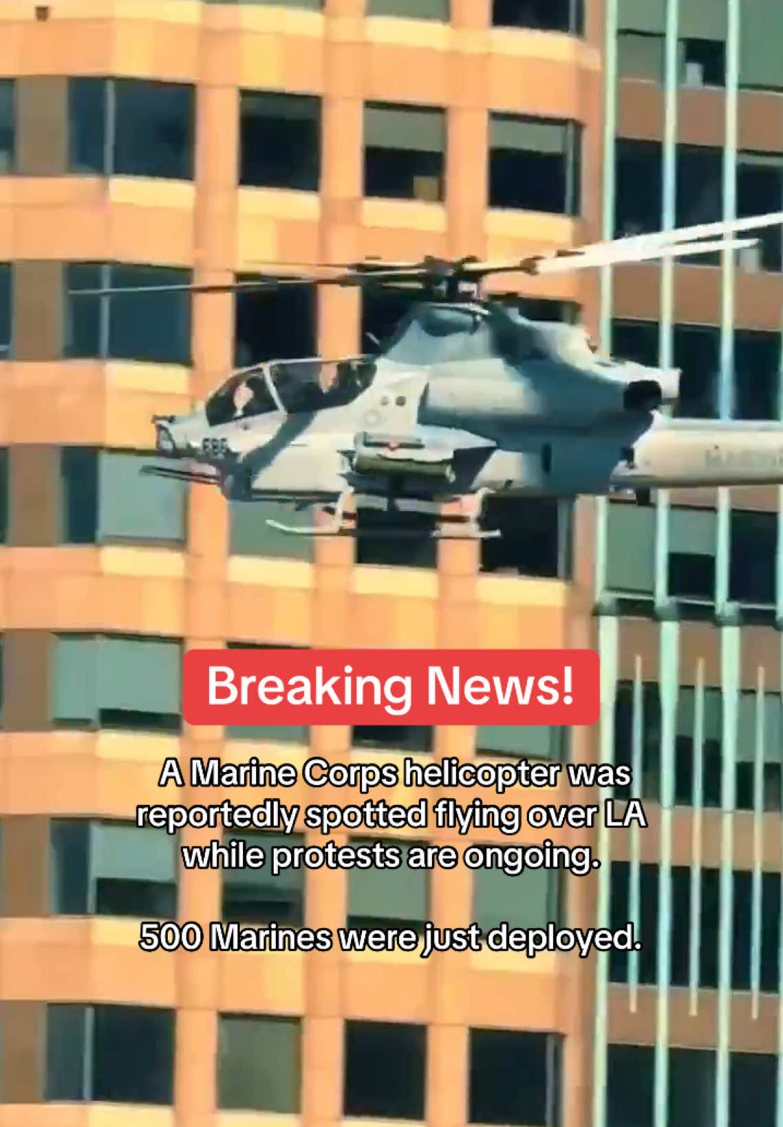 During the recent Los Angeles protests, U.S. Marines stationed at Camp Pendleton were placed on standby for possible deployment, according to defense officials. While they were not ultimately sent in, their readiness underscores the federal government’s growing concern over escalating tensions and potential unrest following controversial incidents involving law enforcement and demonstrators. The Department of Defense stated that the Marines’ mobilization was part of a broader contingency plan in case National Guard forces became overwhelmed. Although rare, this type of military readiness highlights the seriousness with which officials are treating urban unrest in major cities, especially amid national debates over policing, protest rights, and public safety. Do you agree with their move to deploy the marines in Los Angeles? . . #losangeles #la #protests #ice #marines #trending #fyp #fypシ #breakingnews #jeawok #jeawokmedia 